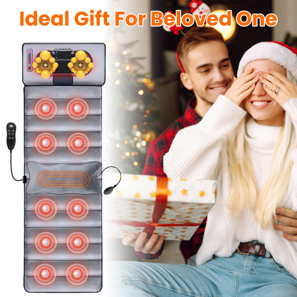 Full Body Massage Seat Cushion with Heat & Neck Pillow - Back, Neck & Hip Massager