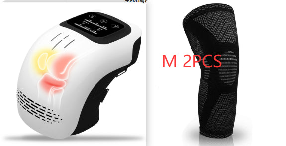 Kneading Heated Knee Massager - Rechargeable Infrared & Vibration Knee Therapy