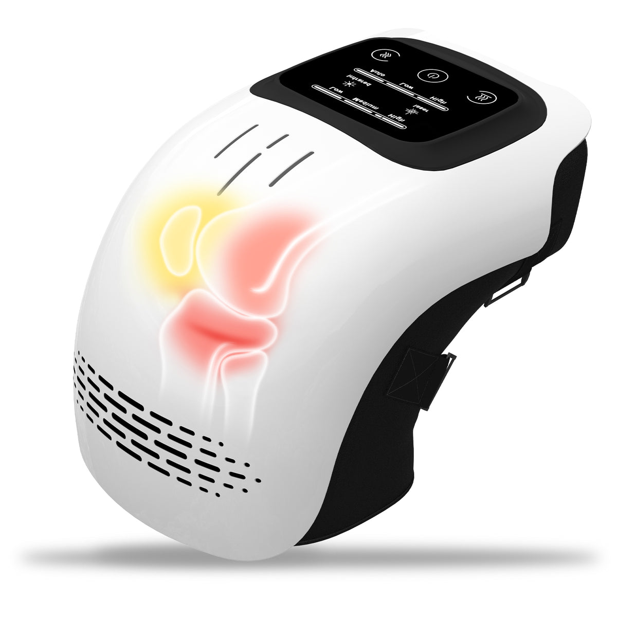 Kneading Heated Knee Massager - Rechargeable Infrared & Vibration Knee Therapy