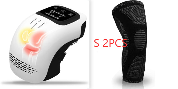 Kneading Heated Knee Massager - Rechargeable Infrared & Vibration Knee Therapy