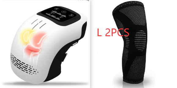 Kneading Heated Knee Massager - Rechargeable Infrared & Vibration Knee Therapy